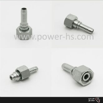 مهره دنباله صاف آلمانی (Metric Female 24° Cone)