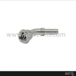 مهره دنباله نیم‌خم انگلیسی °45 BSP Female 60° Cone Elbow