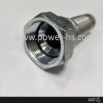 مهره دنباله صاف پرچی  (JIC Female 37° Cone Seat) 