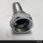 مهره دنباله صاف پرچی  (JIC Female 37° Cone Seat) 