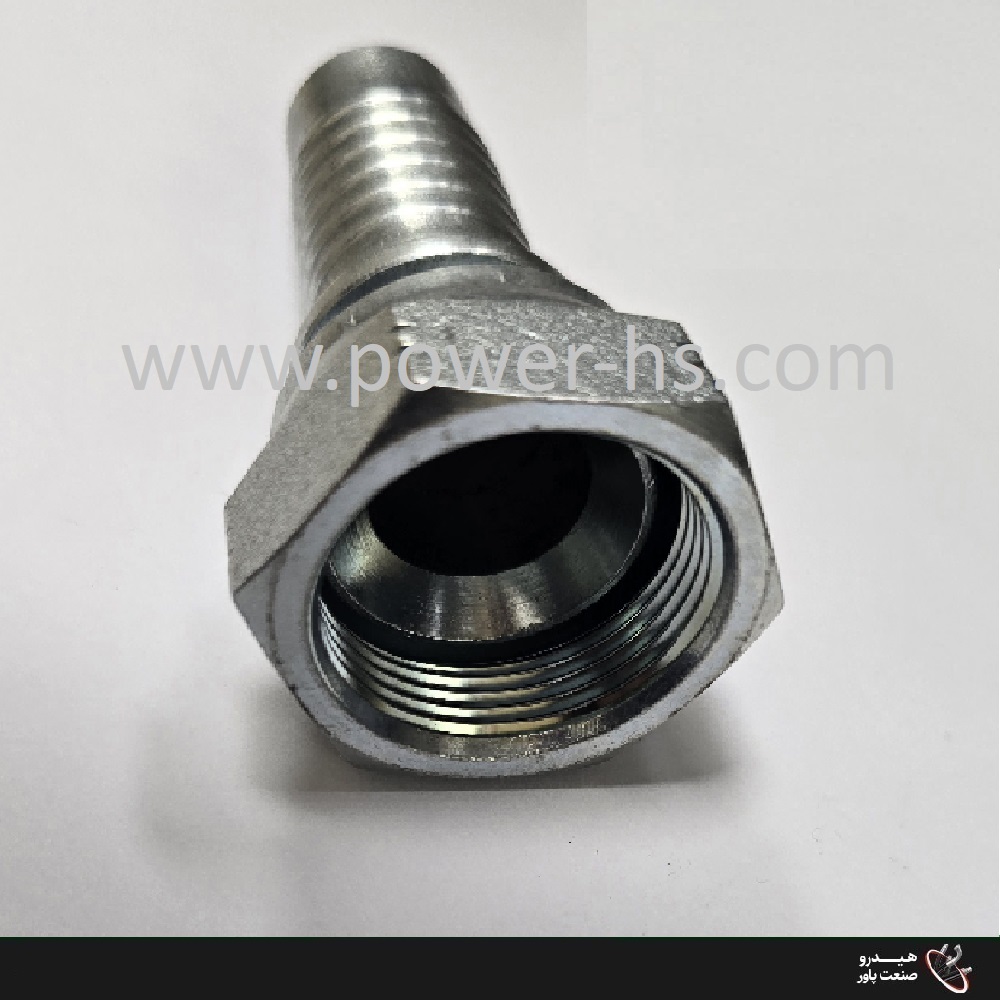 مهره دنباله صاف پرچی JIC مهره دنباله صاف پرچی (JIC Female 37° Cone Seat)